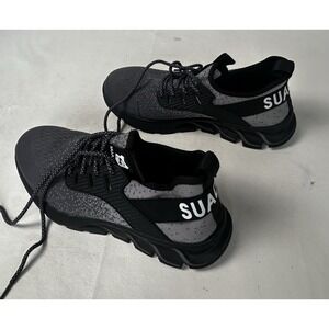 SUADEX GRAY STEEL TOE SHOES UNISEX #2817 US SIZE 9.5 EU SIZE 40 UK SIZE‎ 7.5